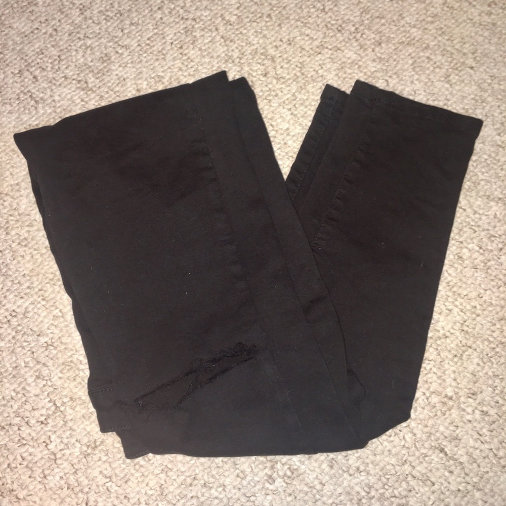 Ripped Black Skinny Jeans